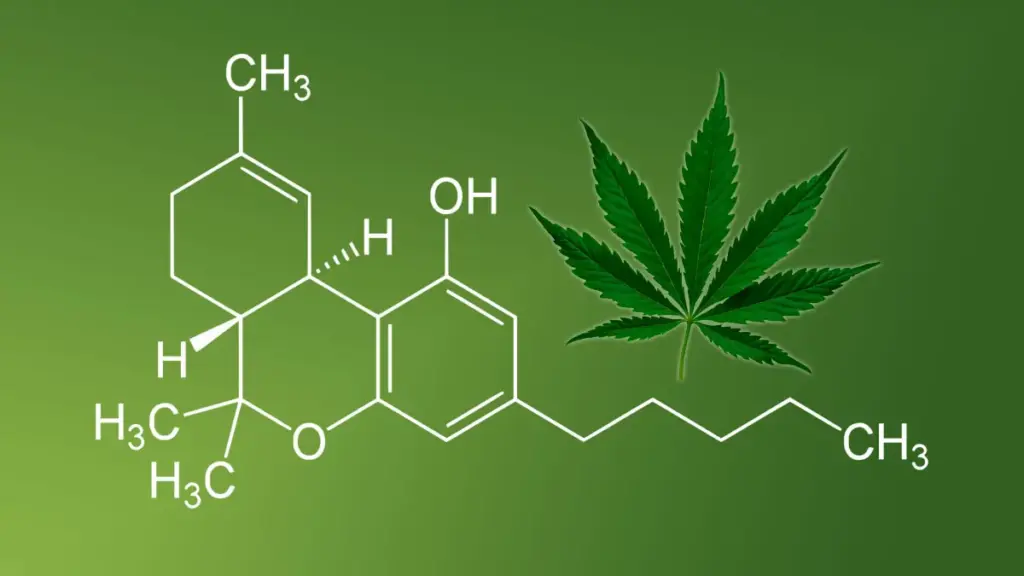 hc-tetrahydrocannabinol-formel