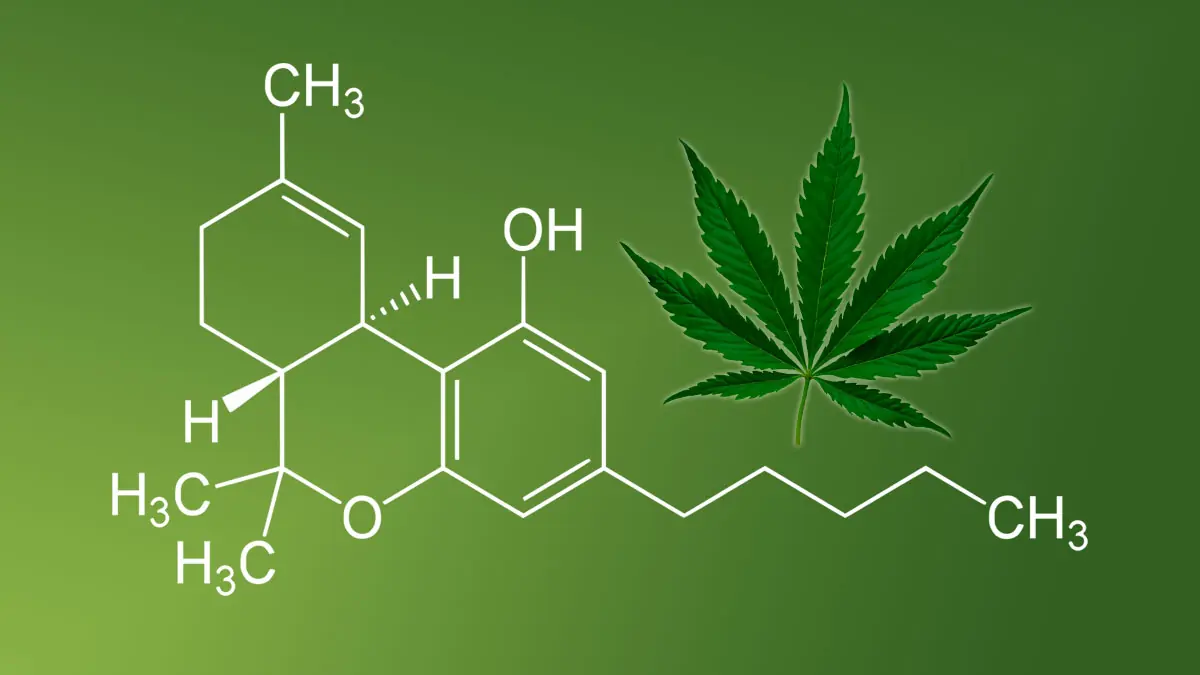 hc-tetrahydrocannabinol-formel