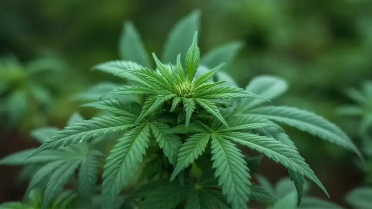 cannabis blueht