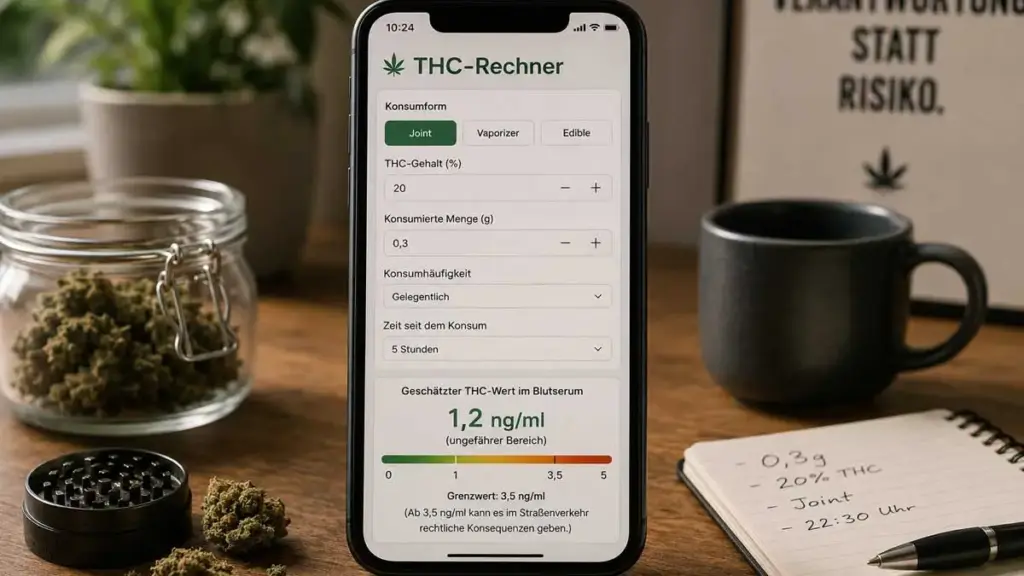 thc wert berechnen