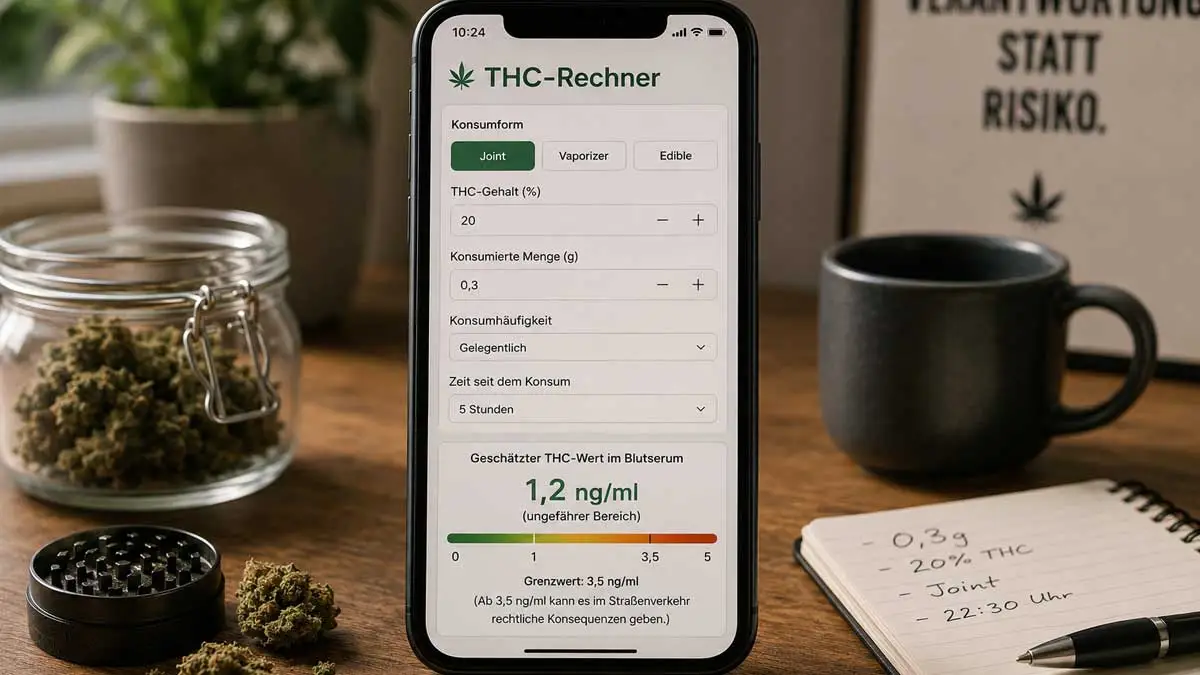 thc wert berechnen