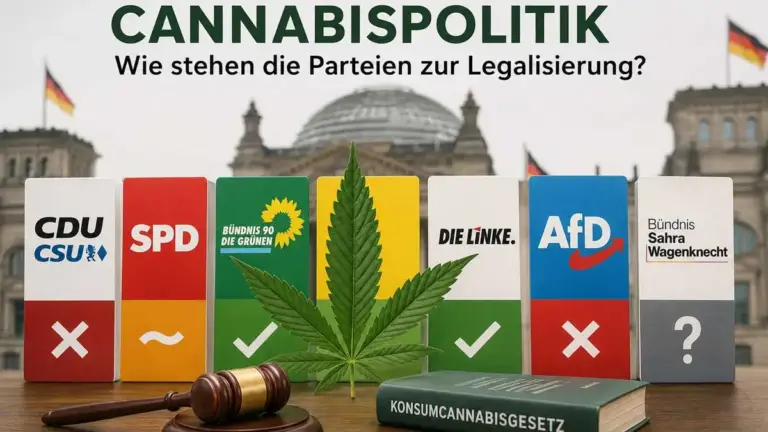 cannabis, parteien